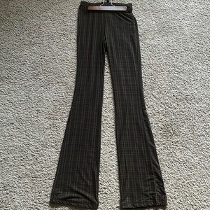 Tiger Mist stretchy plaid pants